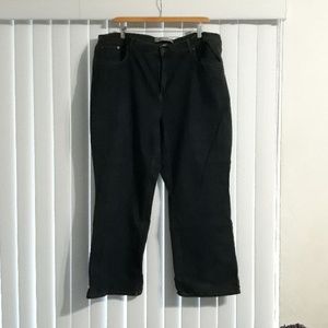 Lane Bryant dark blue jeans